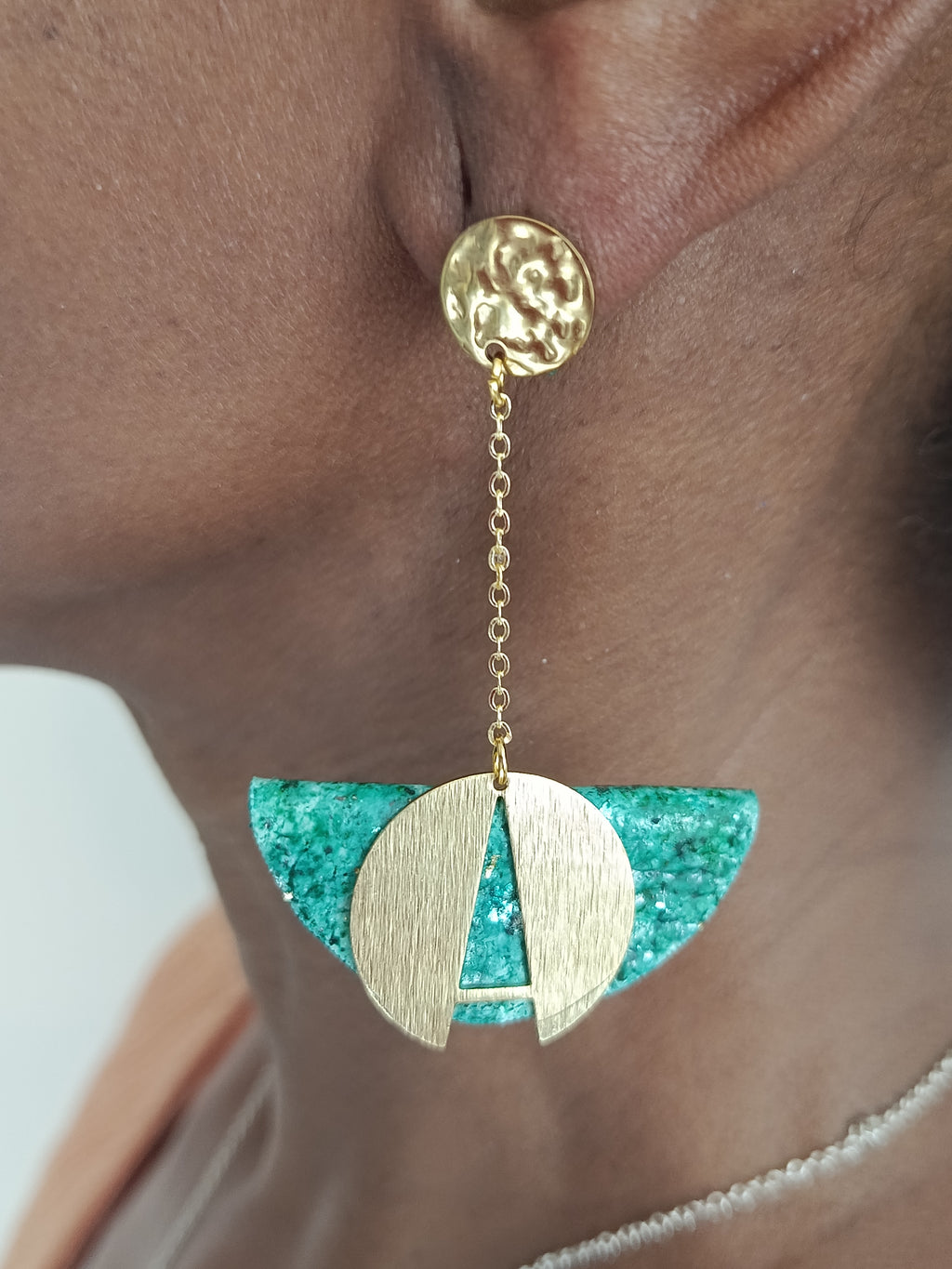 Boucles d'oreilles wax 162