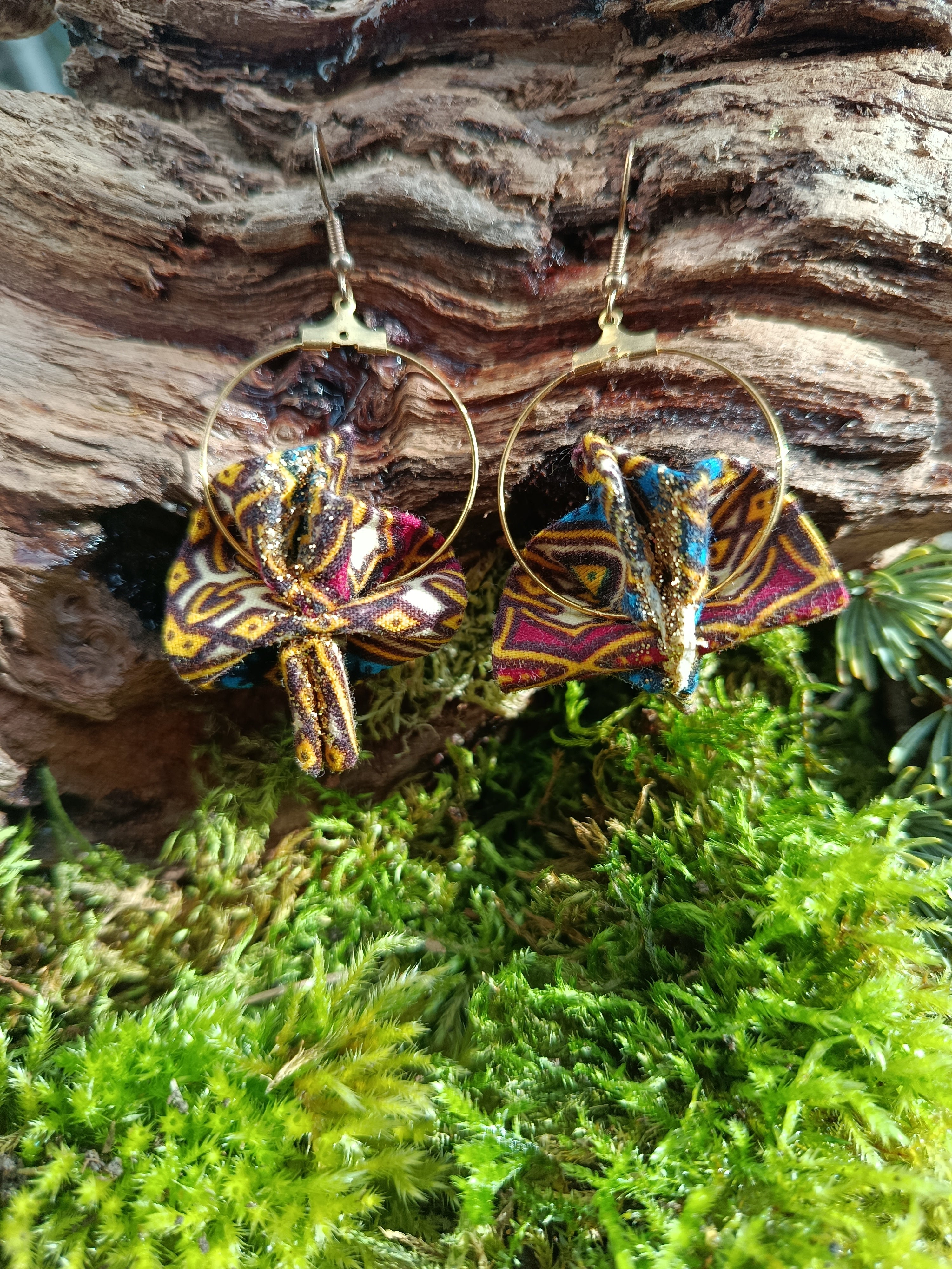 Boucles d'oreilles wax 064