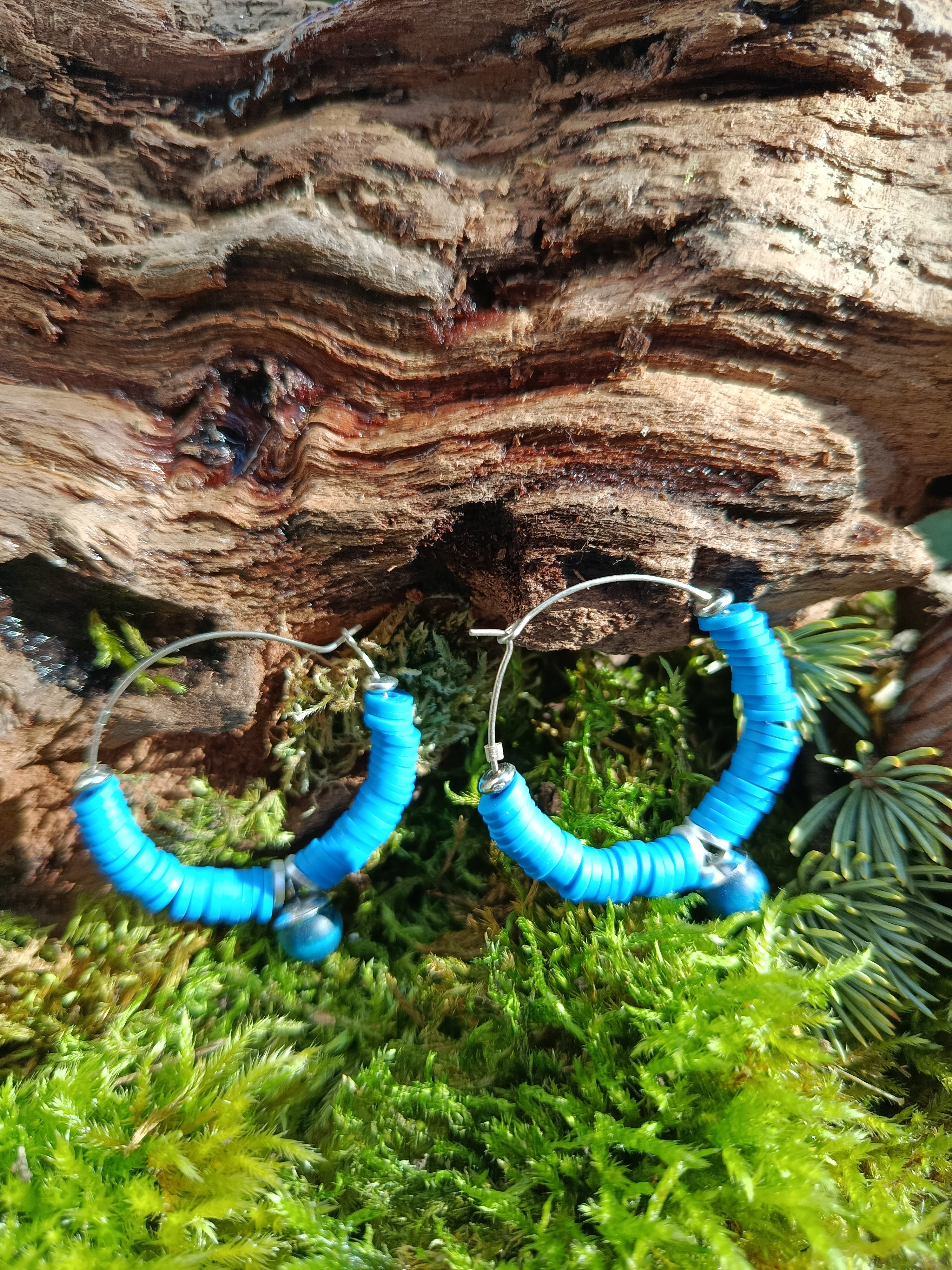 Boucles d'oreilles perles 067