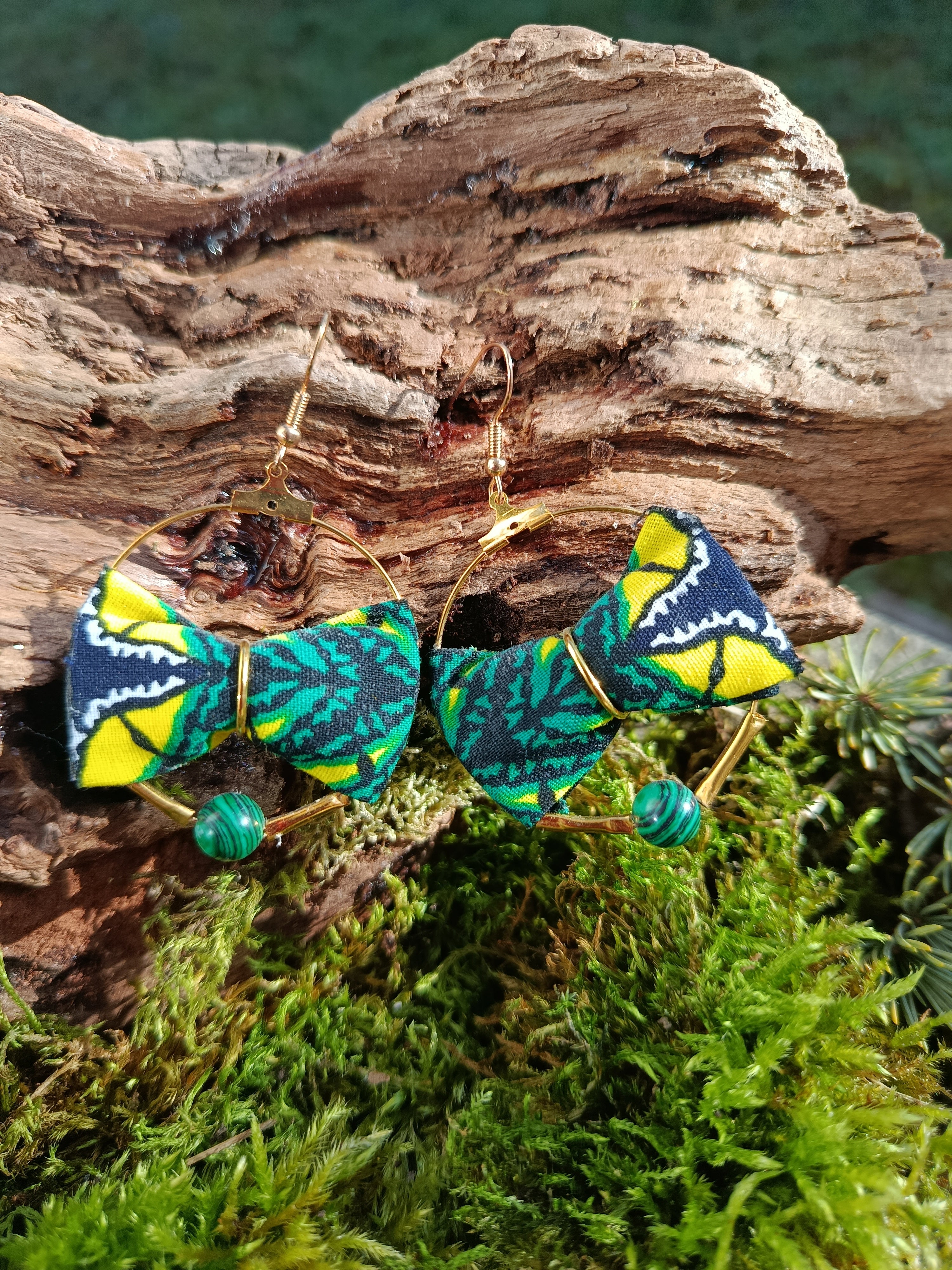 Boucles d'oreilles wax 073