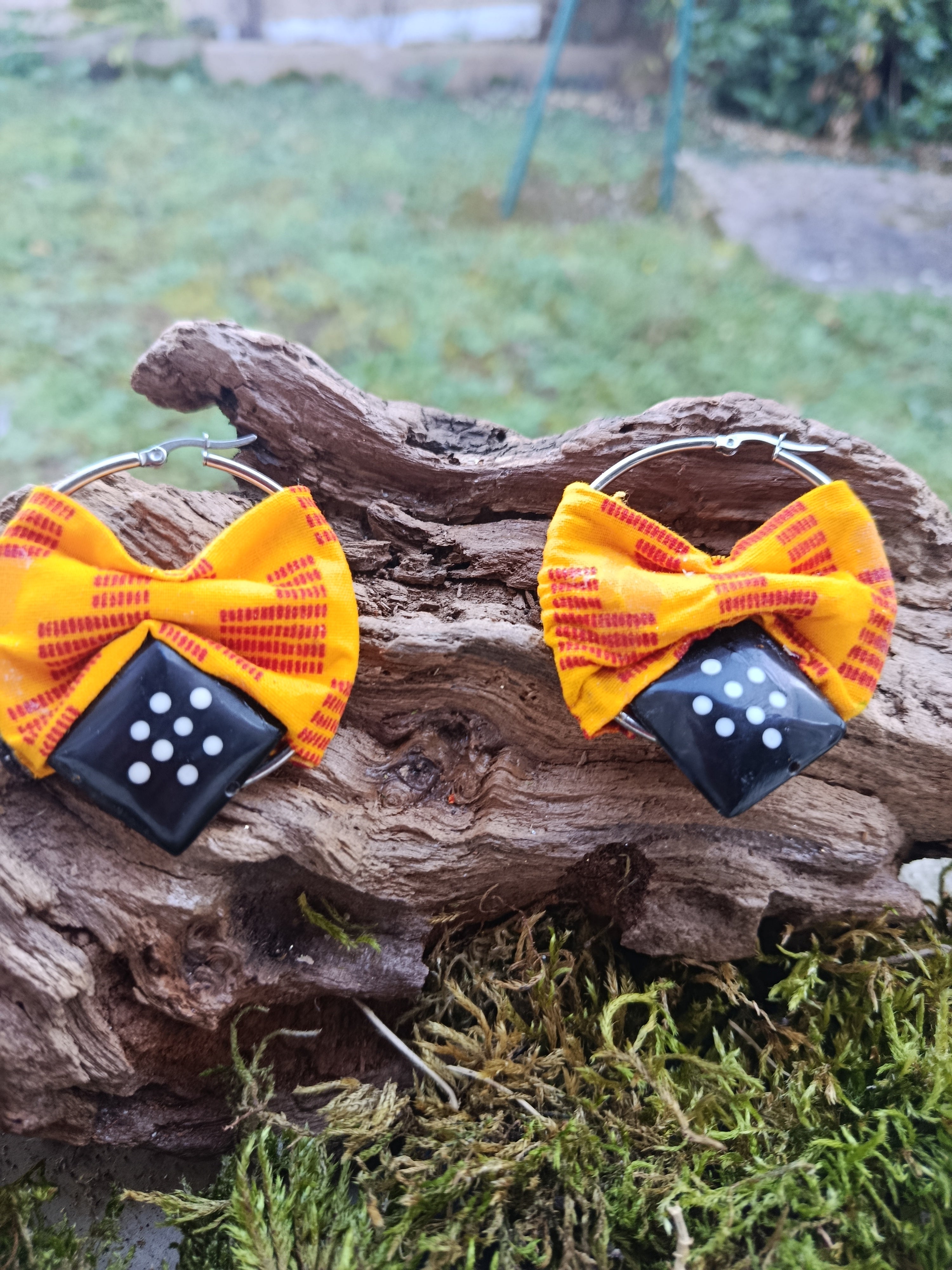 Boucles d'oreilles zebu 101