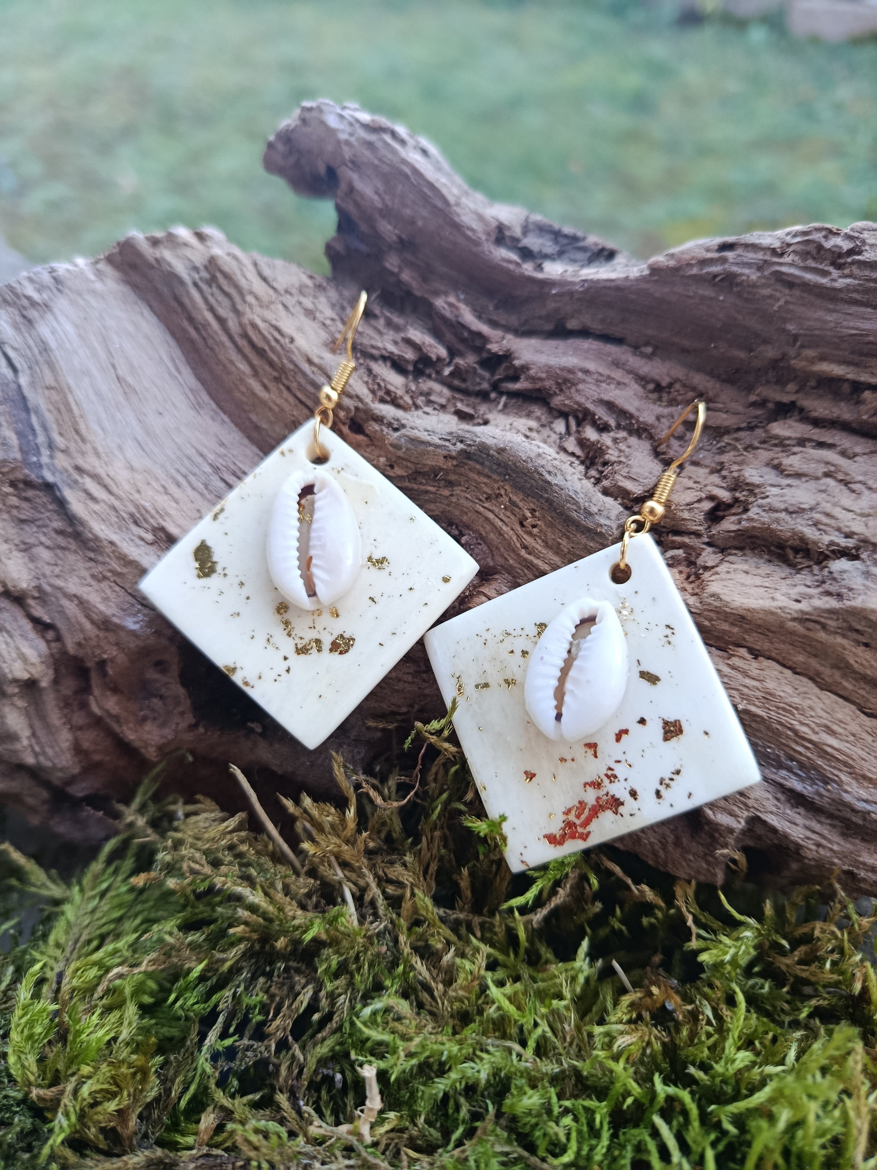 Boucles d'oreilles zebu 102