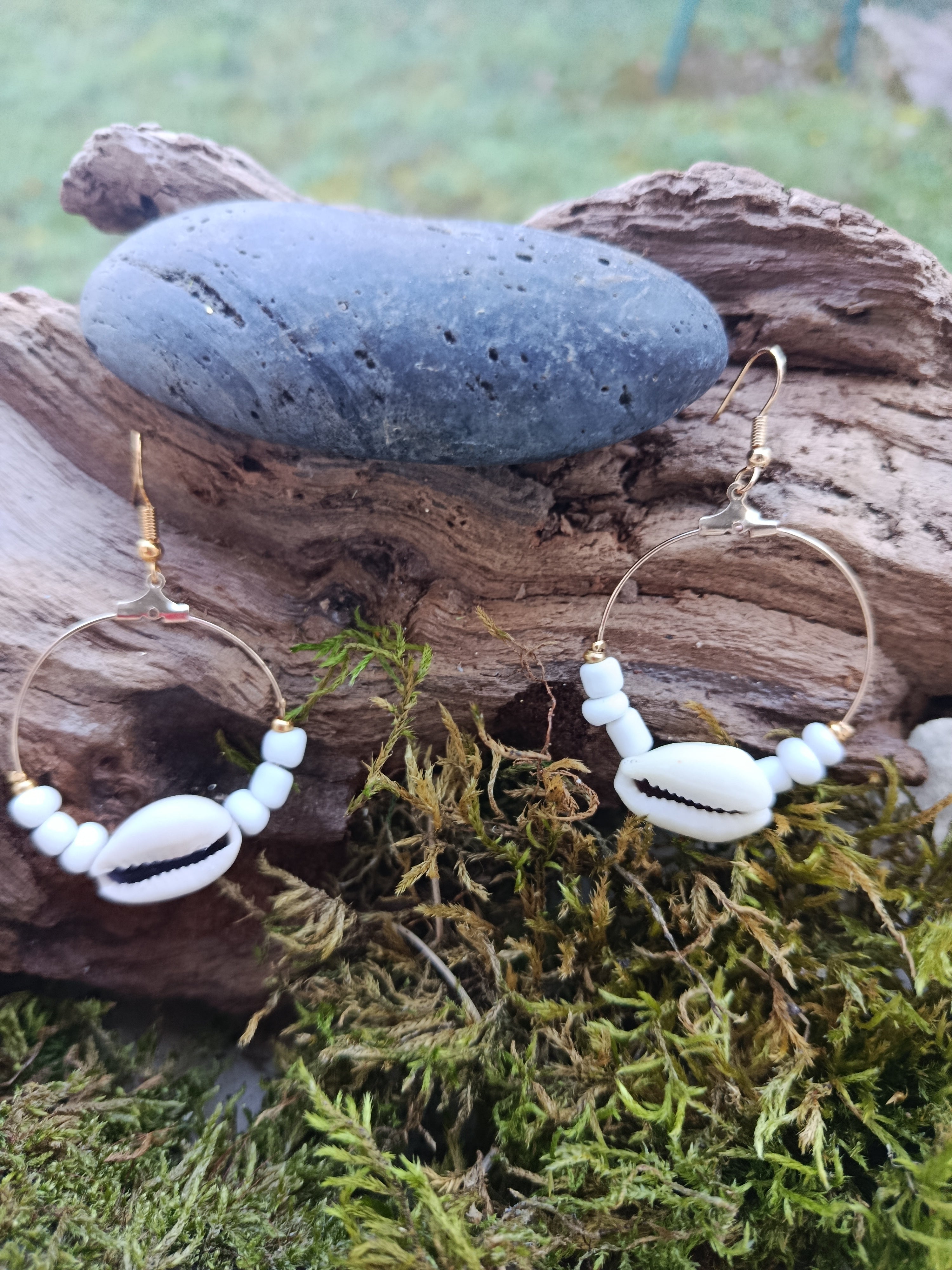 Boucles d'oreilles perle 109