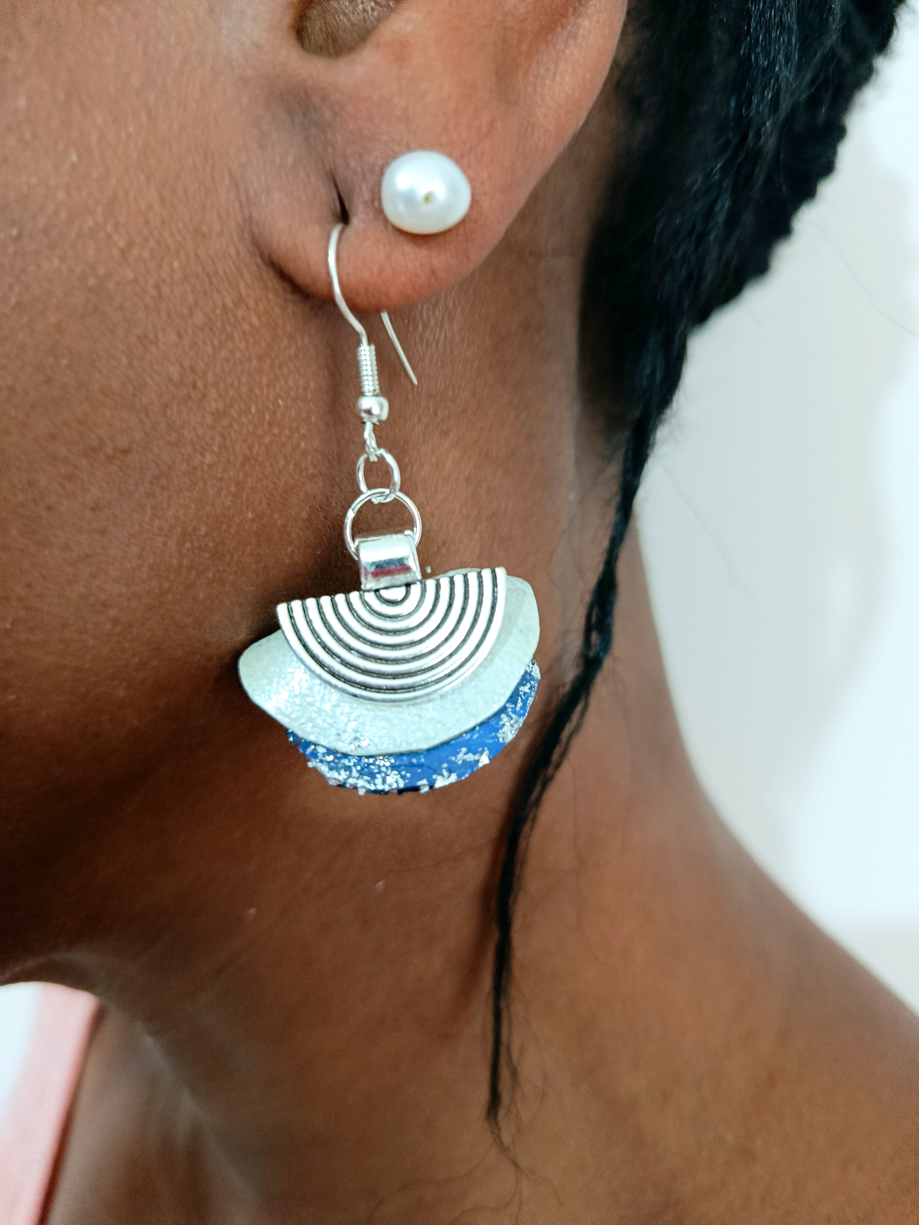 Boucles d'oreilles emblème 132