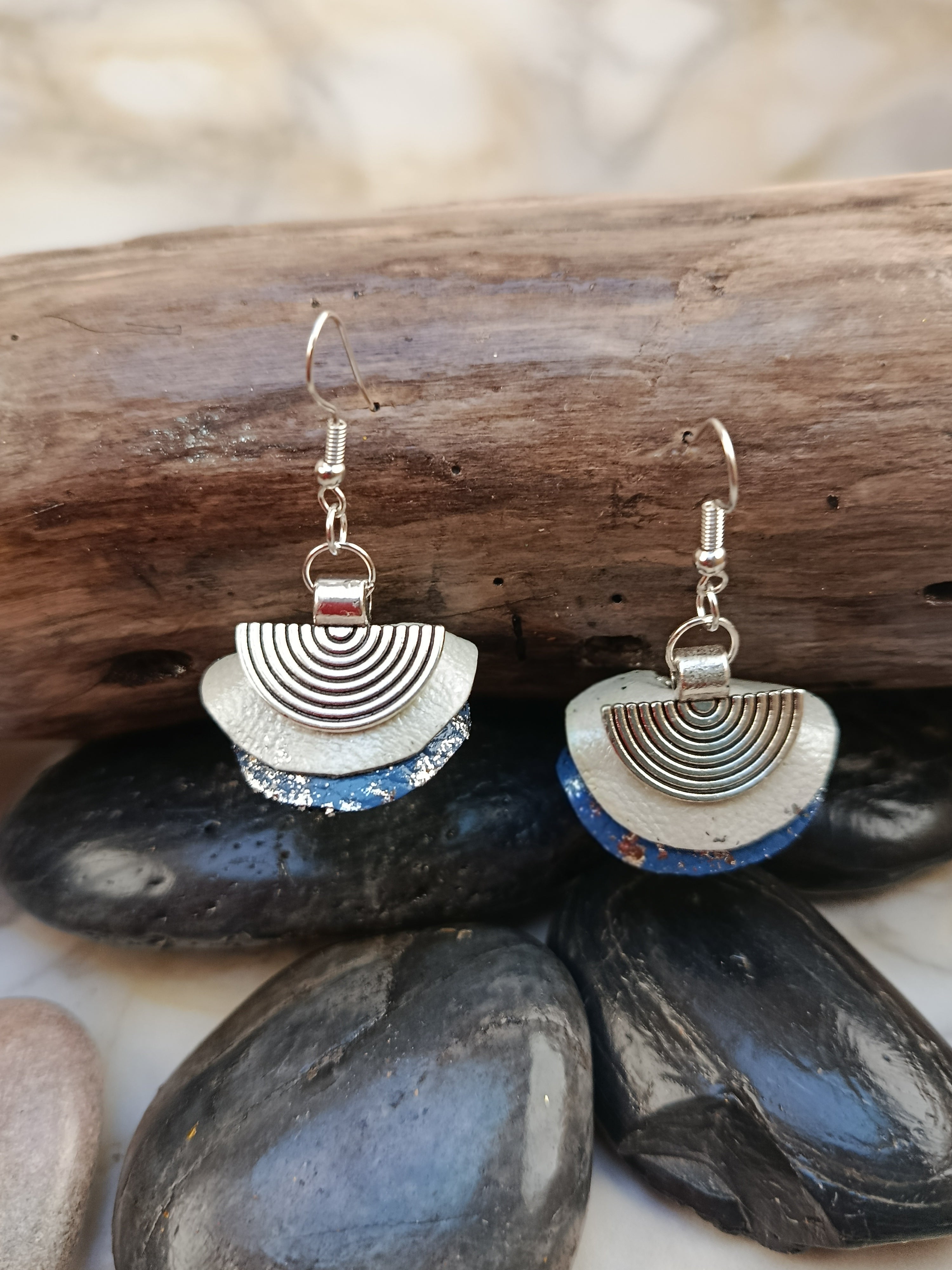 Boucles d'oreilles emblème 132