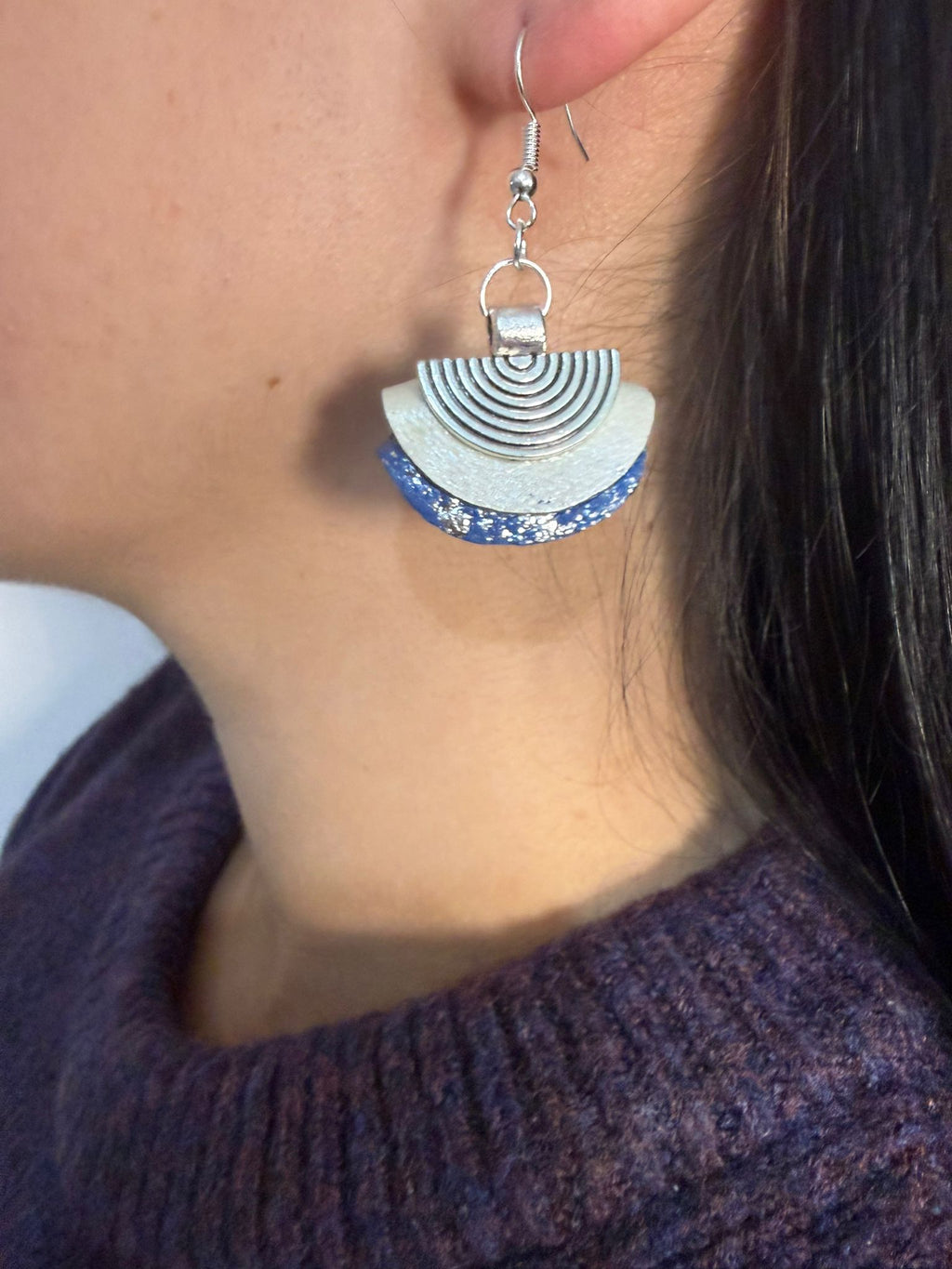 Boucles d'oreilles emblème 132