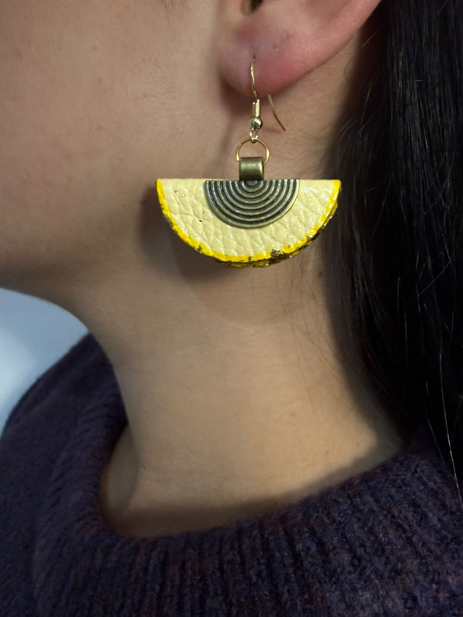 Boucles d'oreilles emblème 133