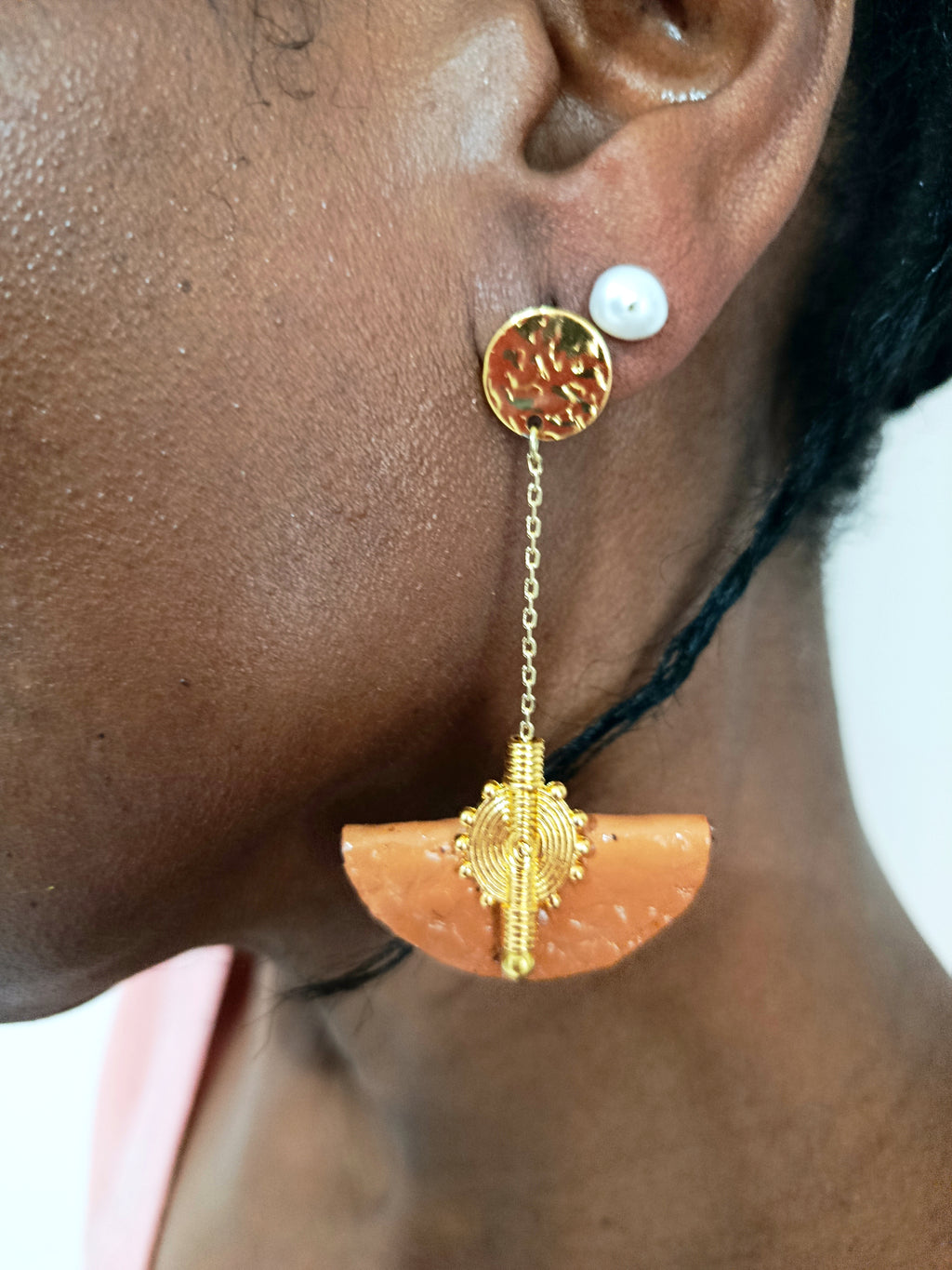 Boucles d'oreilles emblème 135