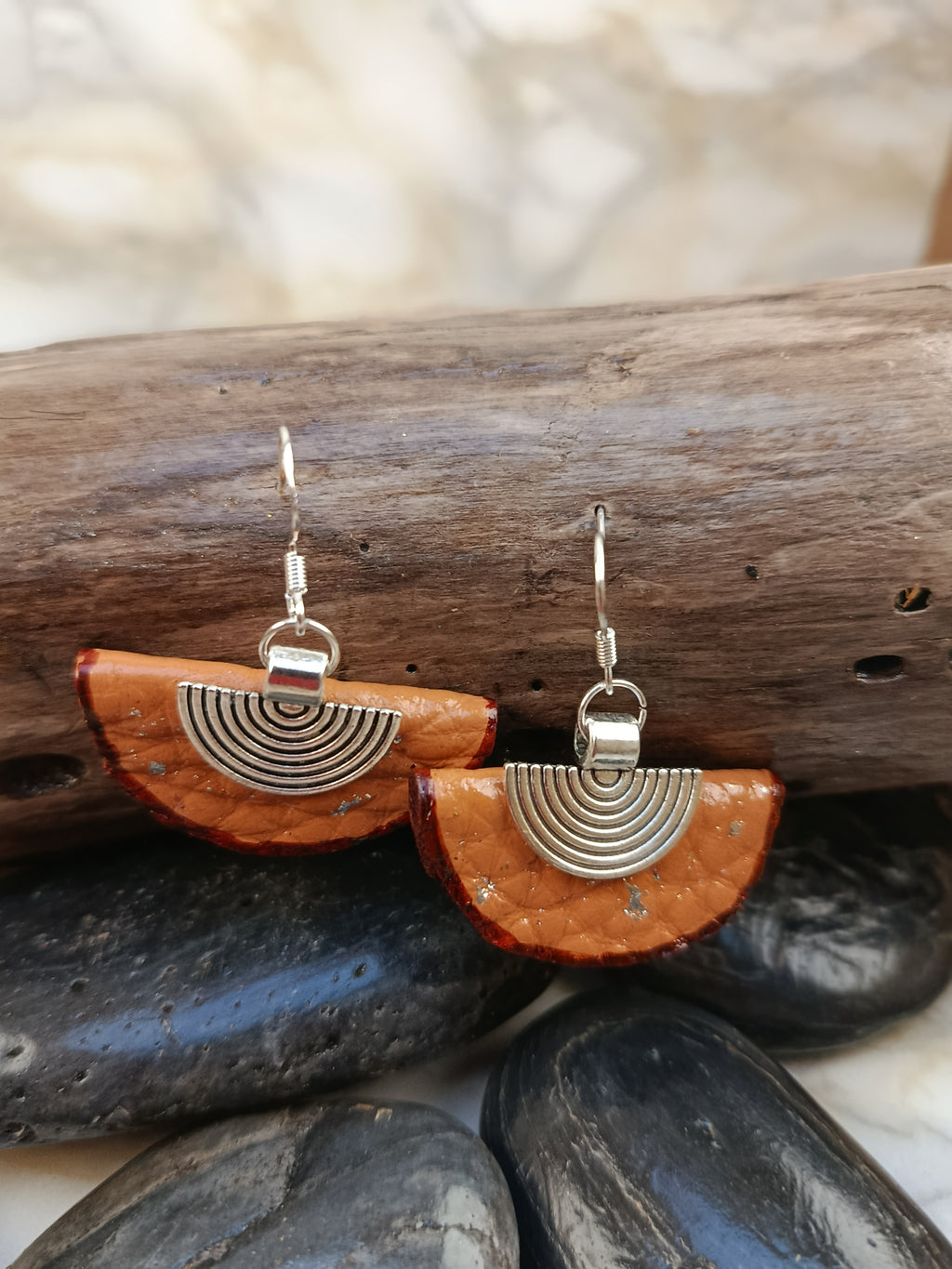 Boucles d'oreilles emblème 136