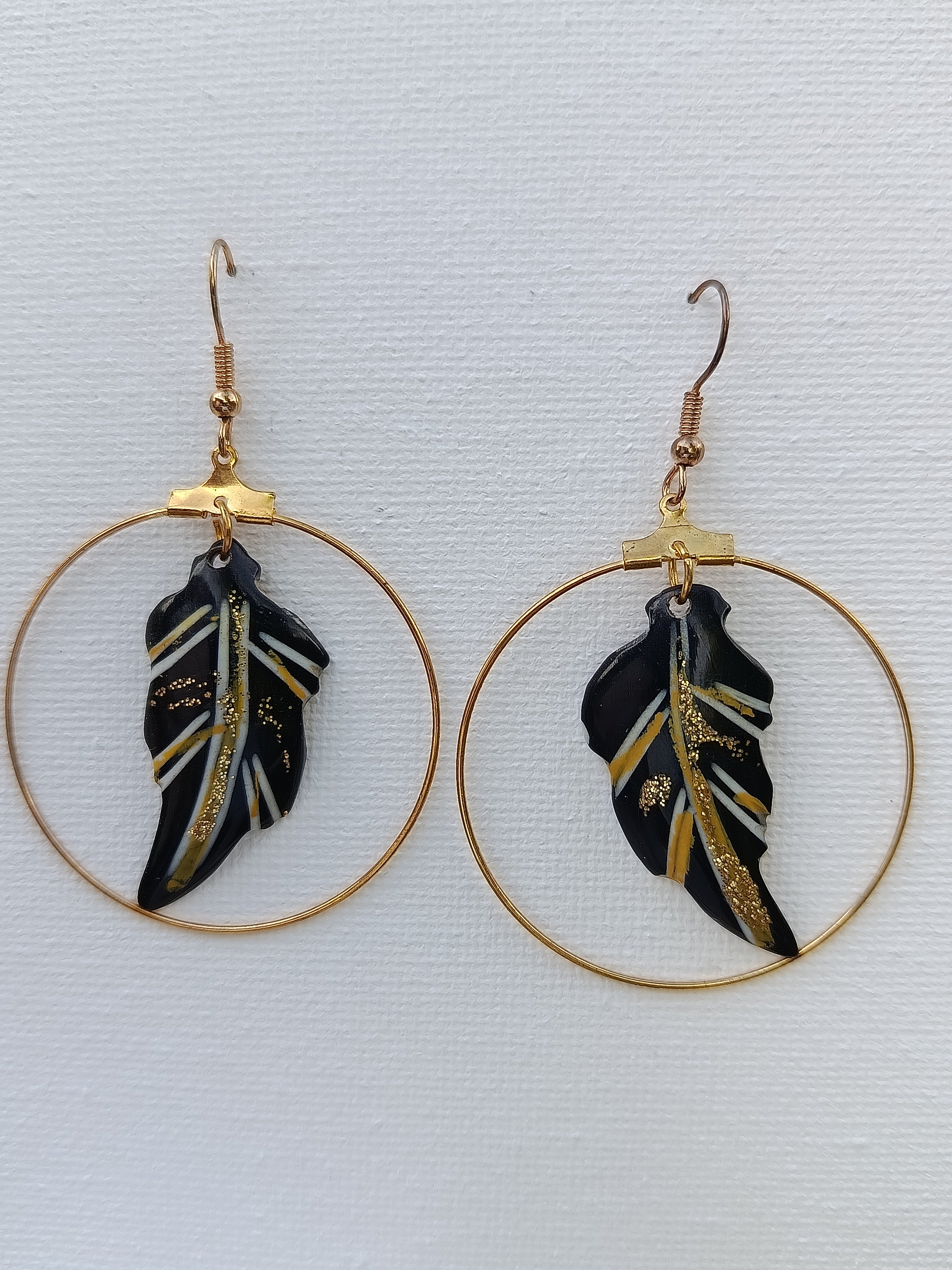 Boucles d'oreilles zebu001