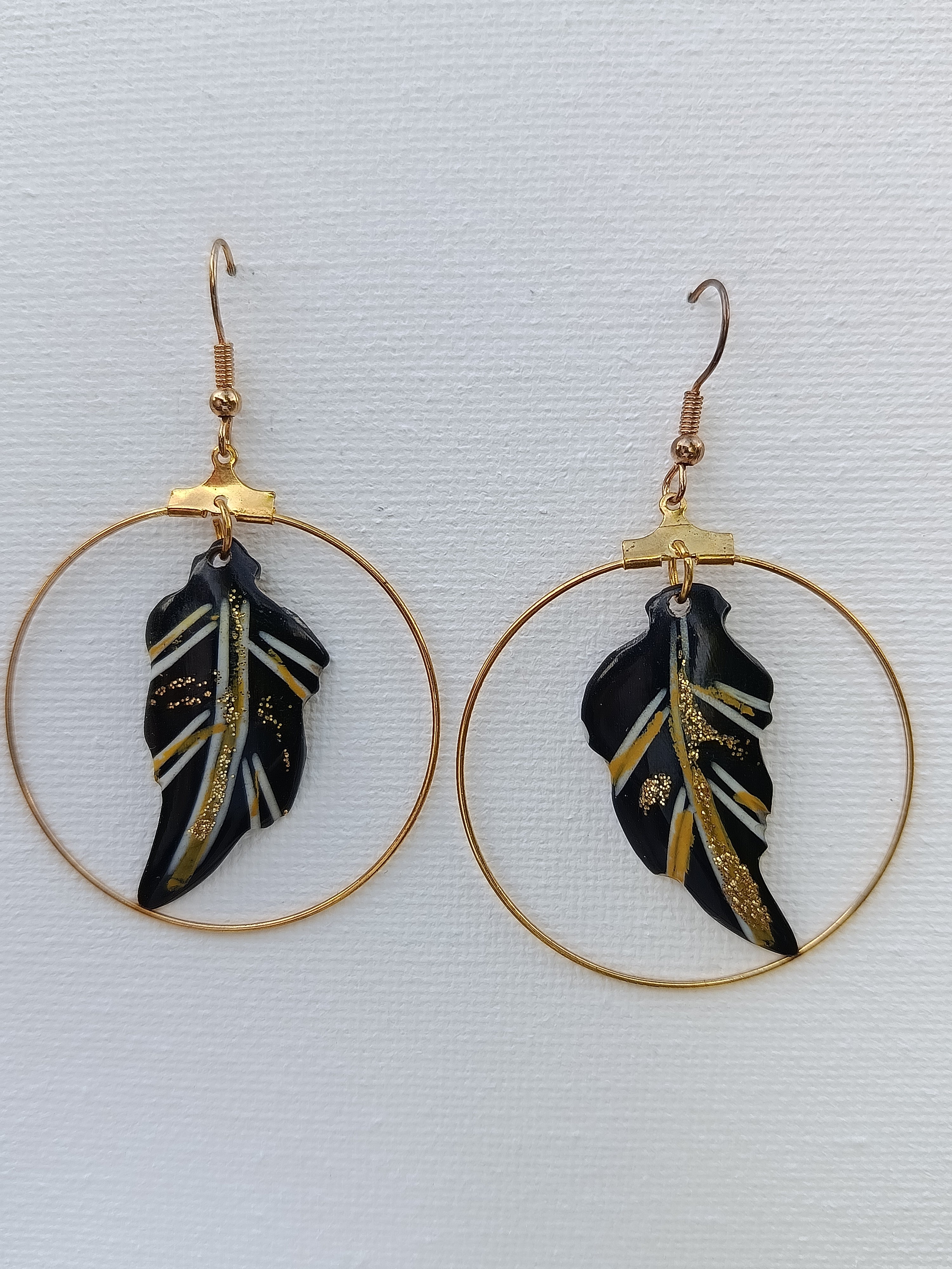 Boucles d'oreilles zebu001