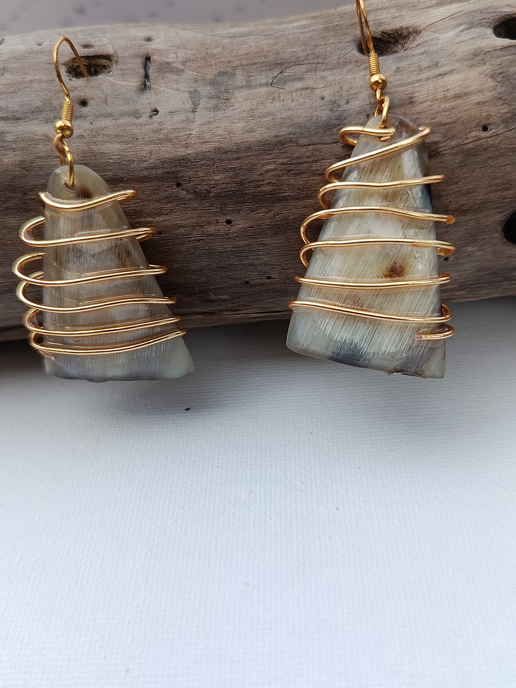 Boucles d'oreilles zebu002