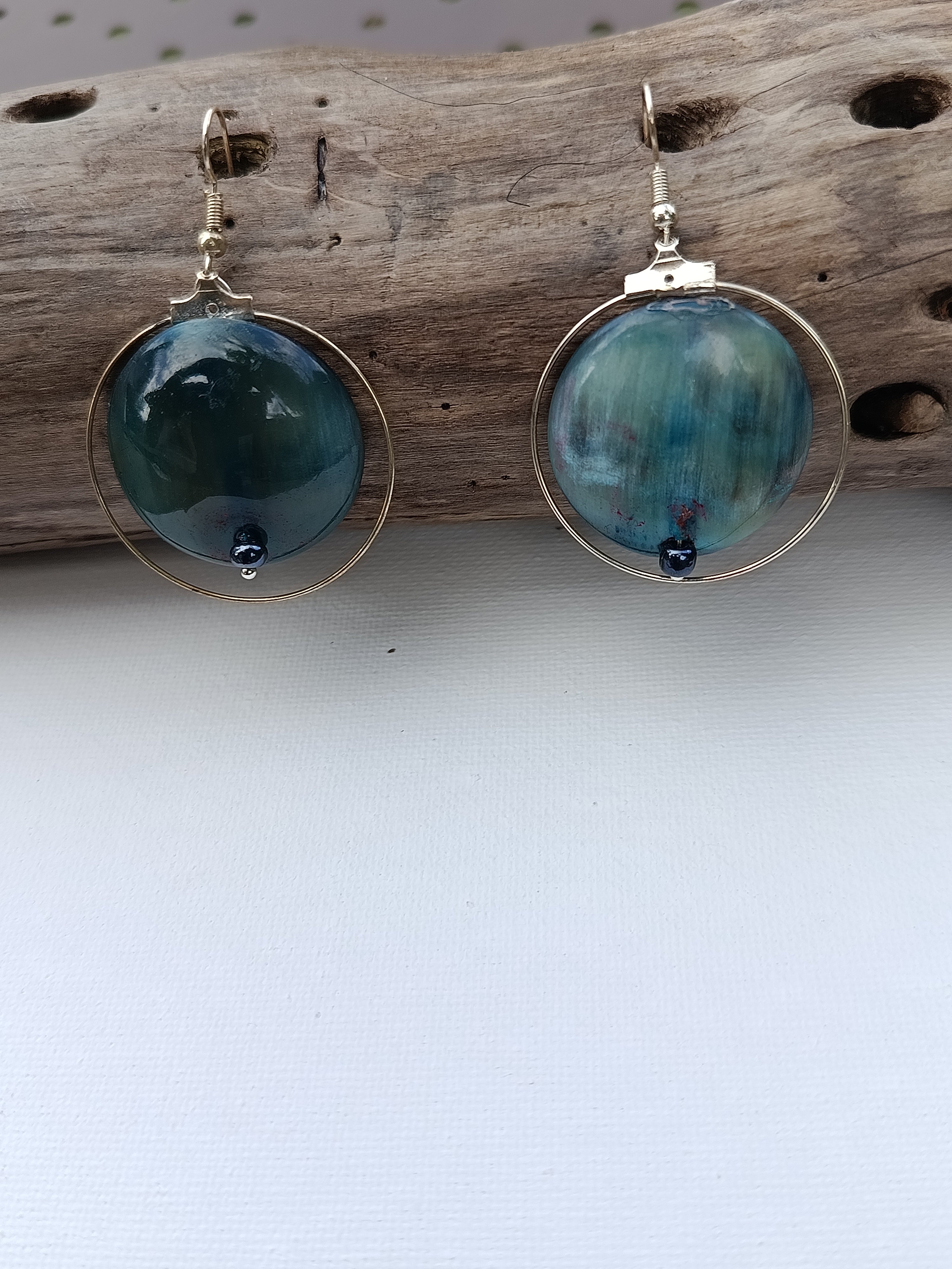 Boucles d'oreilles zebu003