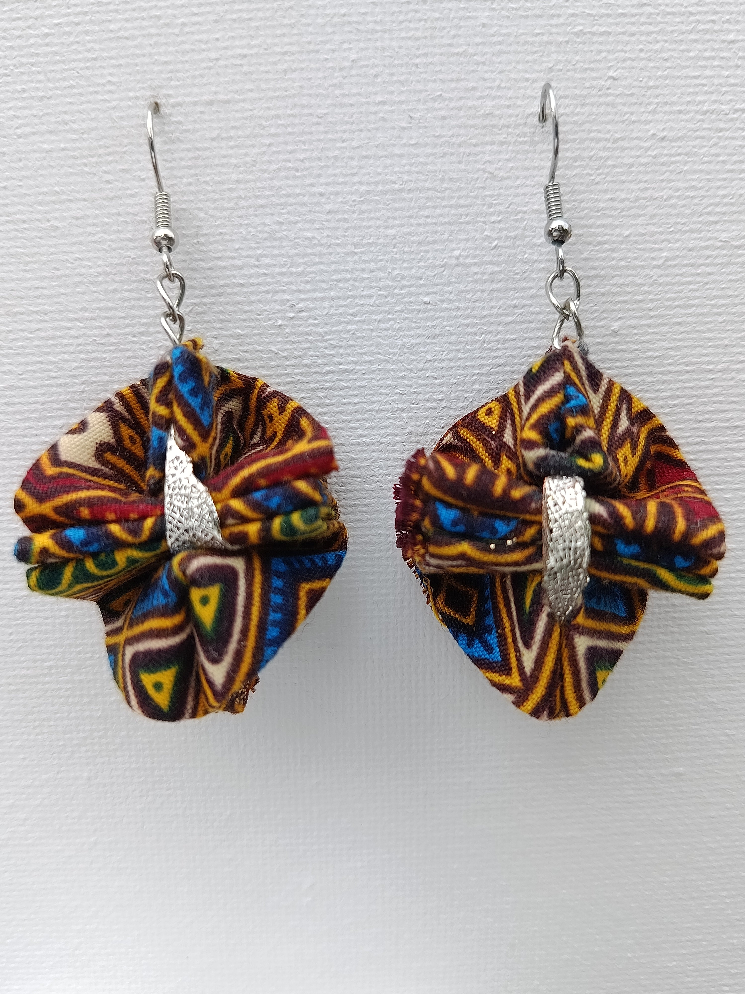 Boucles d'oreilles multicolore