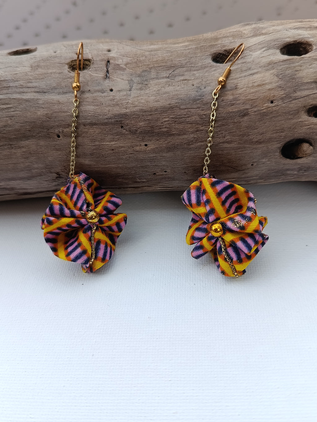 Boucles d'oreilles multicolore 2