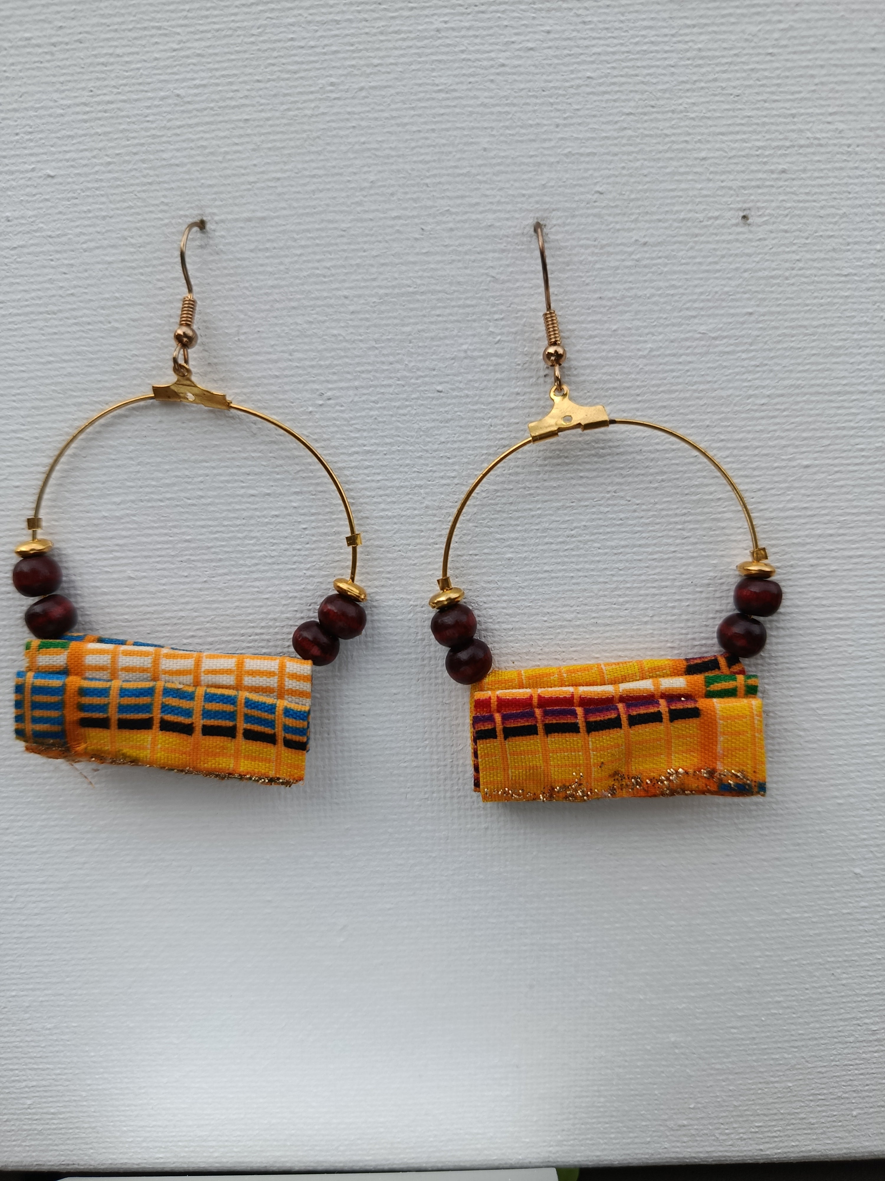 Boucles d'oreilles multicolore 3