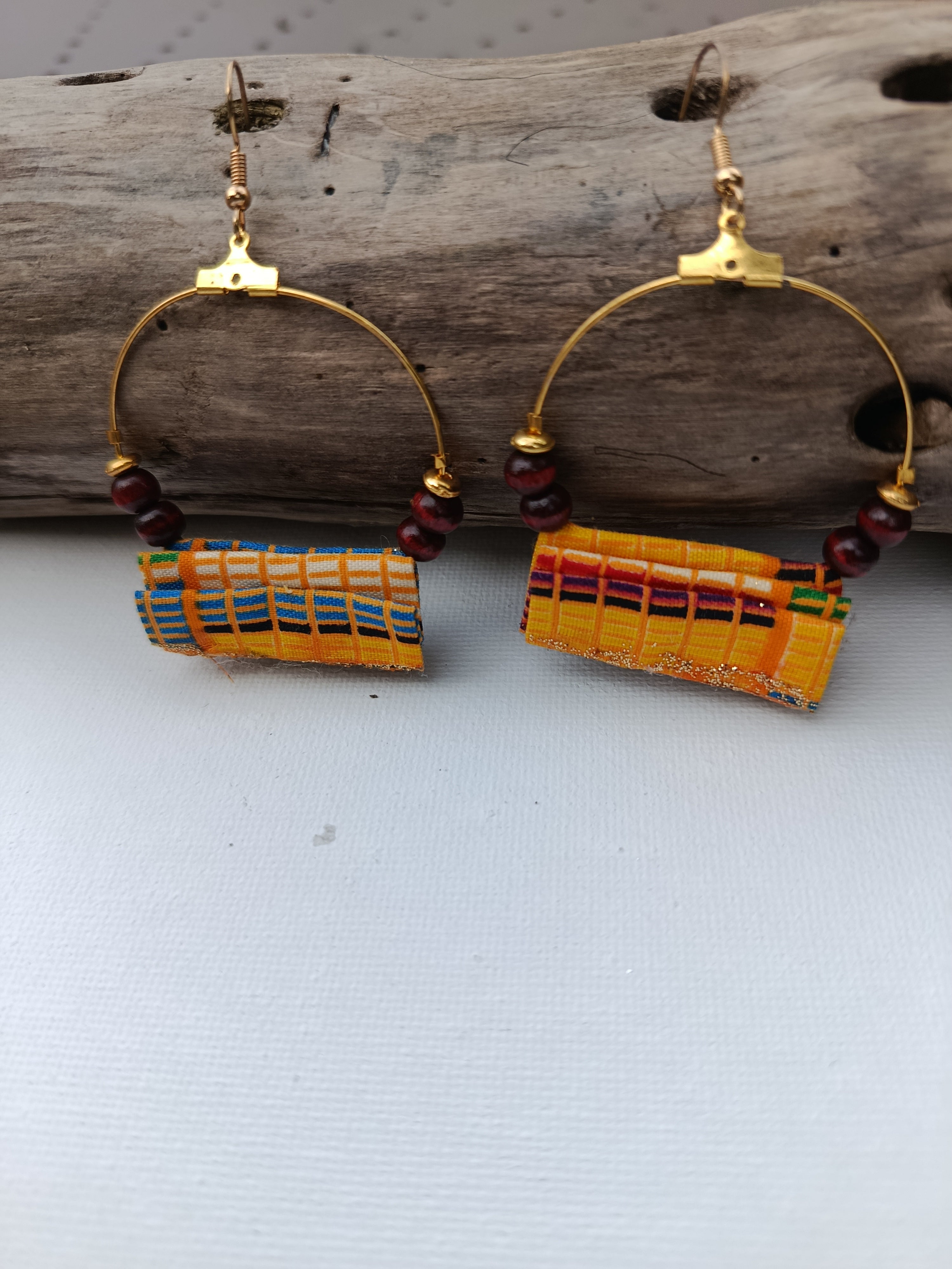 Boucles d'oreilles multicolore 3