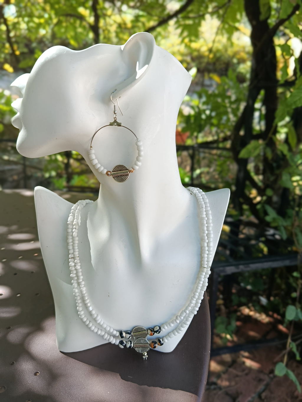 Parure blanche