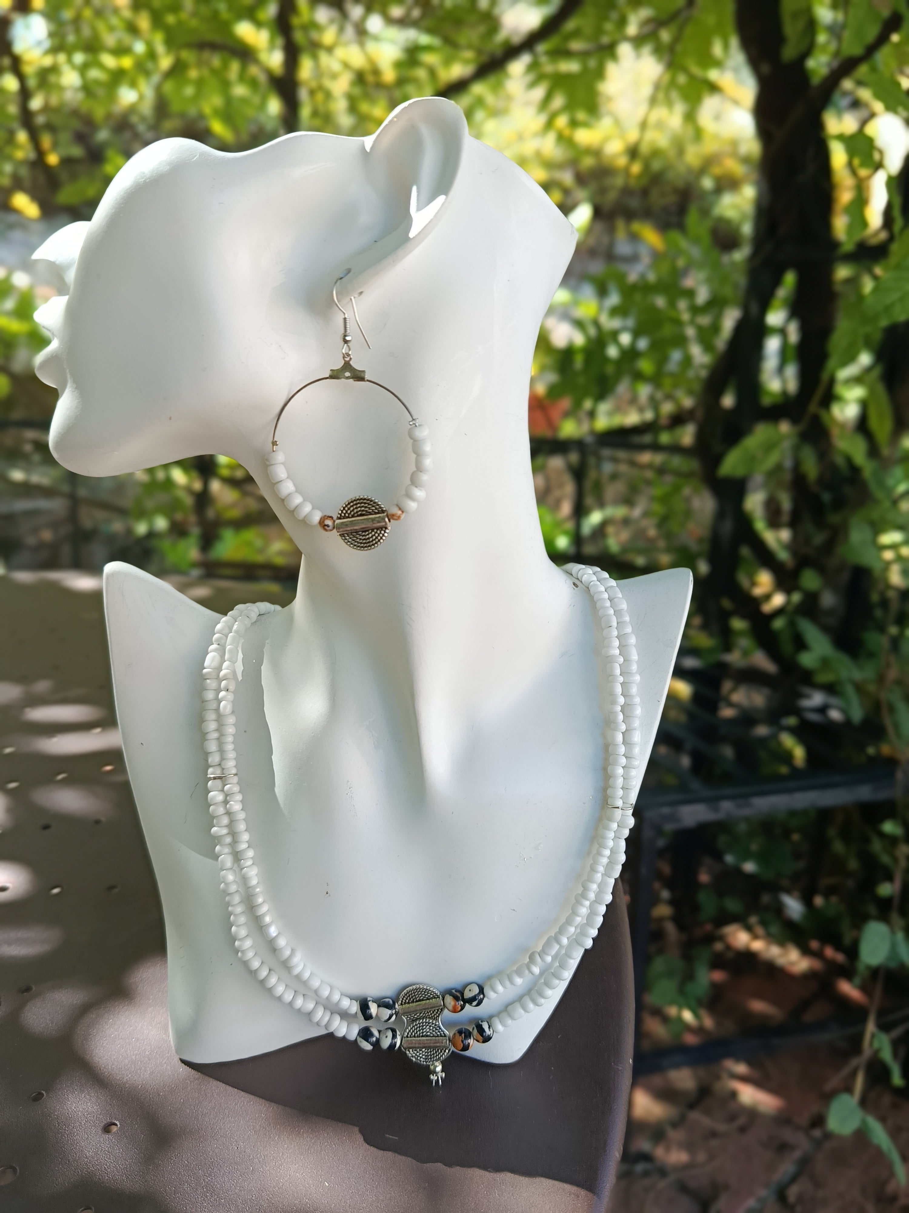 Parure blanche