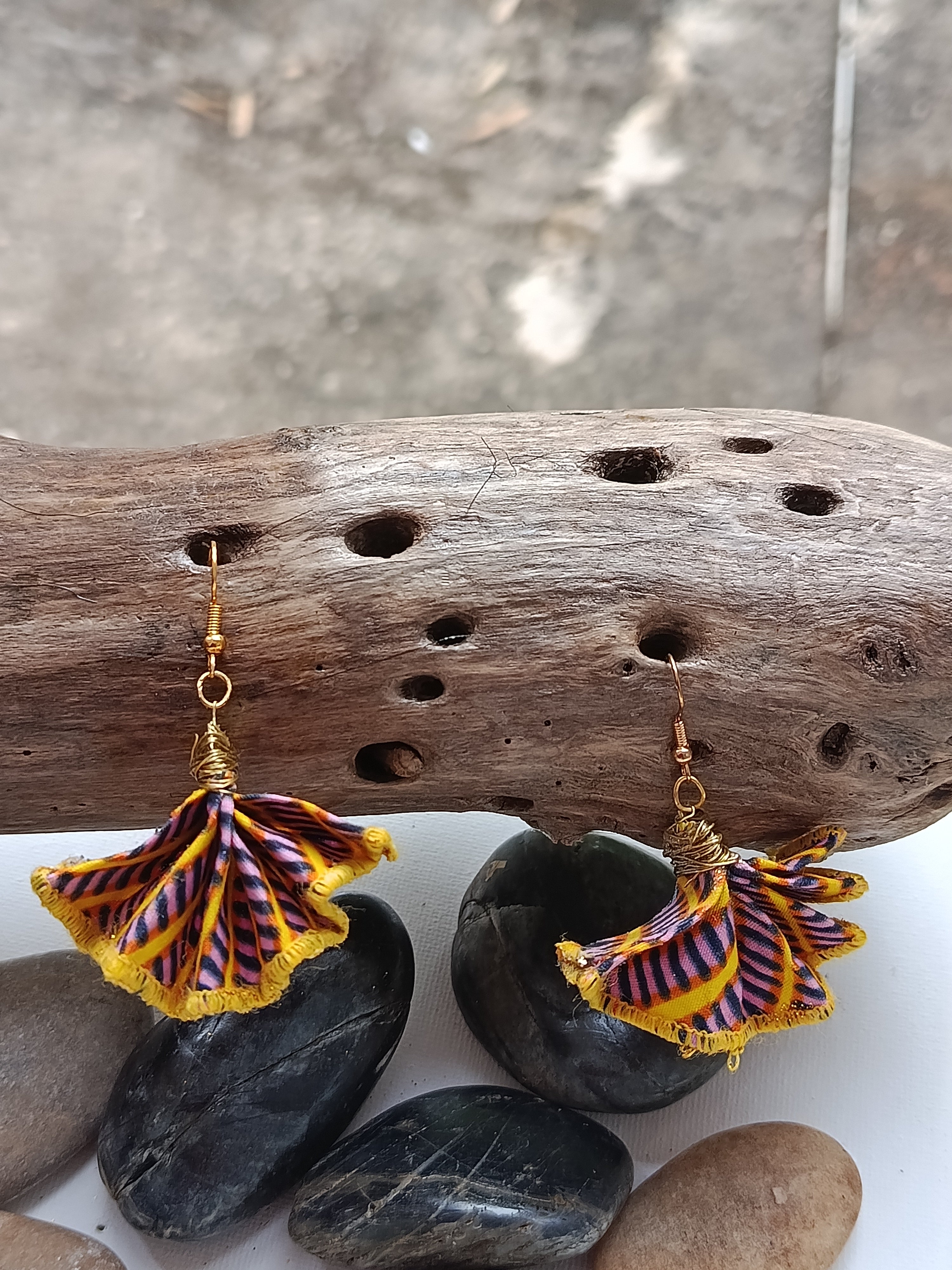 Boucles d'oreilles wax 035
